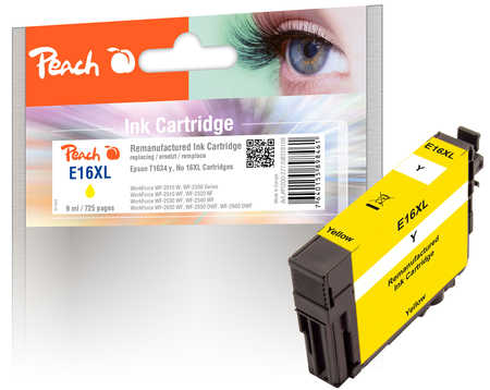 Peach Cartouche d'encre  jaune, compatible avec
ID-Fabricant: No. 16XL y, C13T16344010