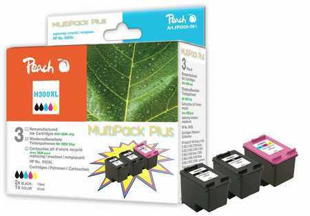 Peach  Multipack Plus, compatible avec
ID-Fabricant: No. 300XL, CC641EE*2, CC644EE