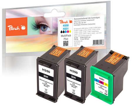Peach  Multipack Plus, compatible avec
ID-Fabricant: No. 350*2, No. 351, SD412EE, CB335EE*2, CB337EE