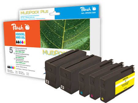 Peach  Combi Pack Plus compatible avec
ID-Fabricant: No. 950XL, No. 951XL, CN045E*2, CN046E, CN047E, CN048E