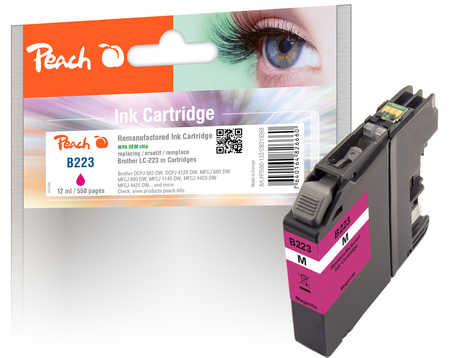 Peach Cartouche d'encre  magenta, compatible avec
ID-Fabricant: LC-223M