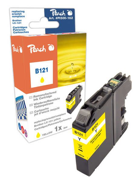 Peach Cartouche d'encre  jaune, compatible avec
ID-Fabricant: LC-121Y