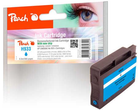 Peach  cartouche d'encre cyan compatible avec
ID-Fabricant: No. 933 c, CN058A