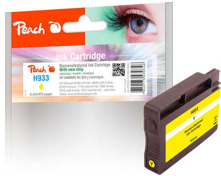 Peach  cartouche d'encre jaune compatible avec
ID-Fabricant: No. 933 y, CN060A