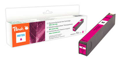 Peach  cartouche d'encre magenta HC compatible avec
ID-Fabricant: No. 973X M, F6T82AE