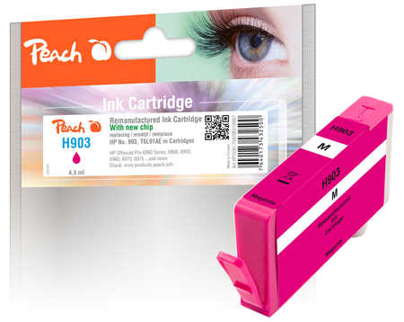 Peach  cartouche d'encre magenta compatible avec
ID-Fabricant: No. 903 m, T6L91AE