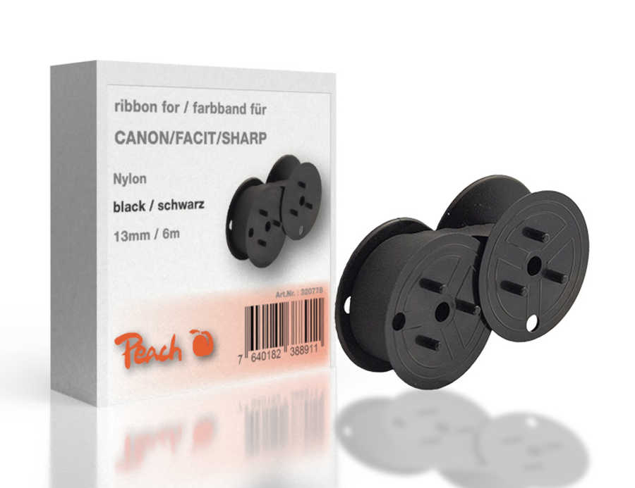 Peach Spools cartridge compatible to Canon/Facit/Sharp, black, Gr51